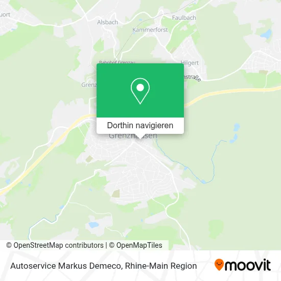 Autoservice Markus Demeco Karte