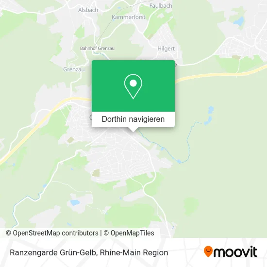 Ranzengarde Grün-Gelb Karte