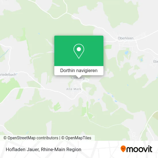 Hofladen Jauer Karte