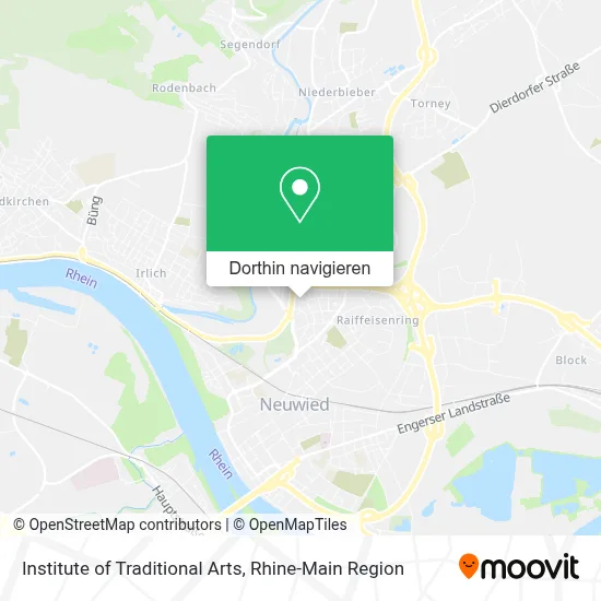 Institute of Traditional Arts Karte