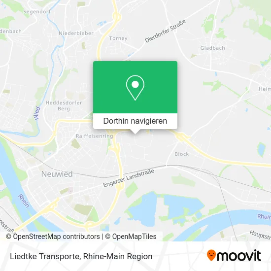 Liedtke Transporte Karte