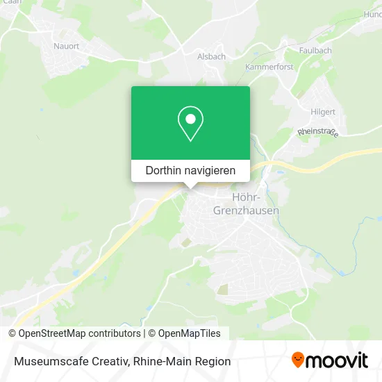 Museumscafe Creativ Karte