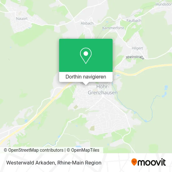 Westerwald Arkaden Karte