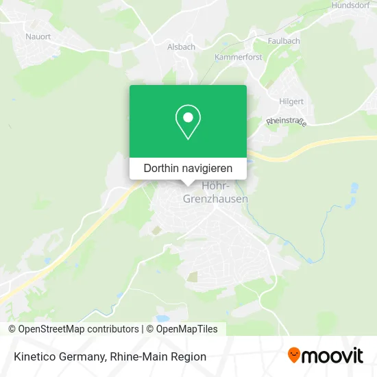 Kinetico Germany Karte