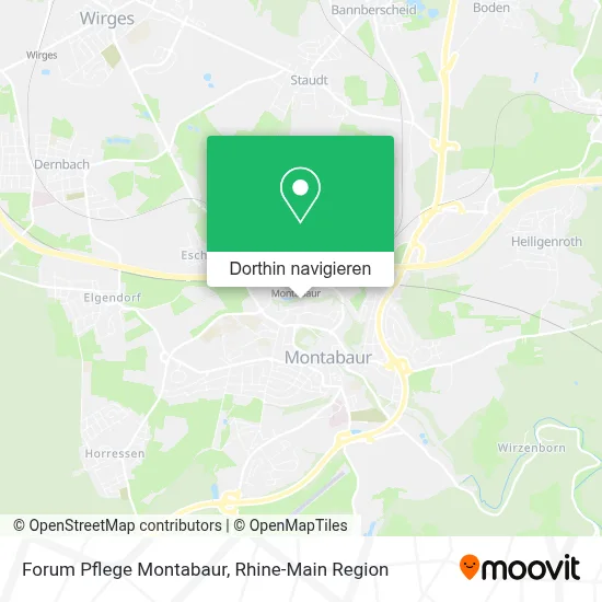 Forum Pflege Montabaur Karte