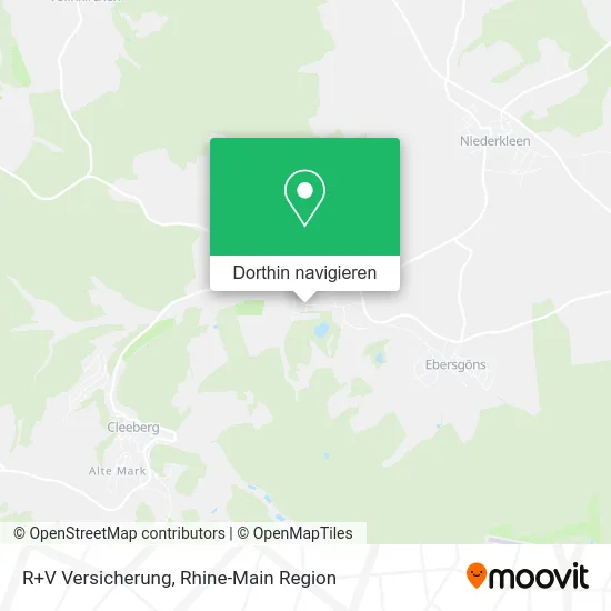 R+V Versicherung Karte