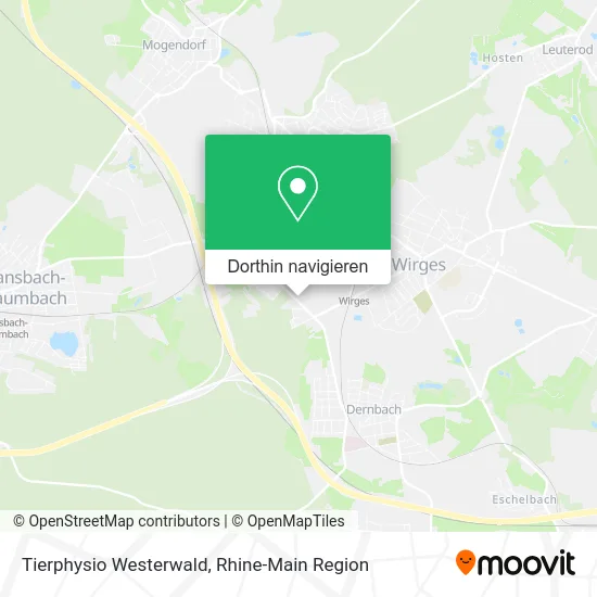 Tierphysio Westerwald Karte