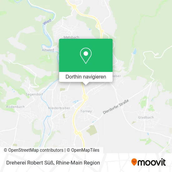 Dreherei Robert Süß Karte