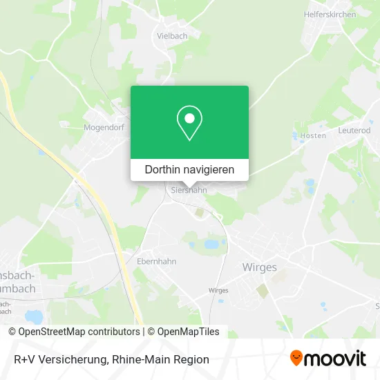 R+V Versicherung Karte