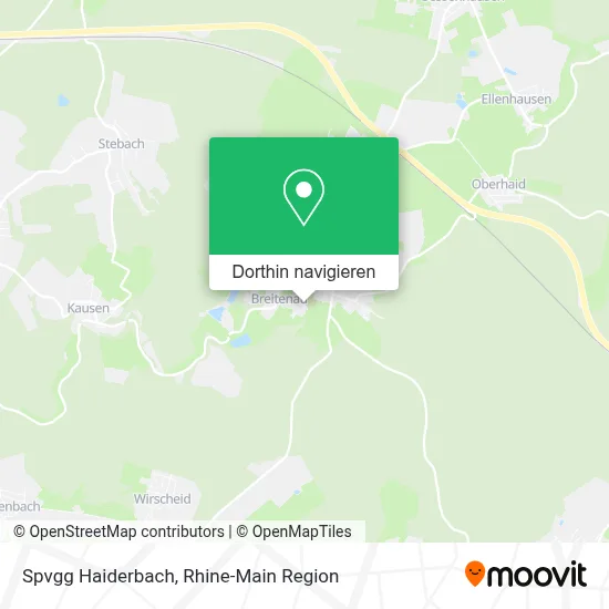 Spvgg Haiderbach Karte
