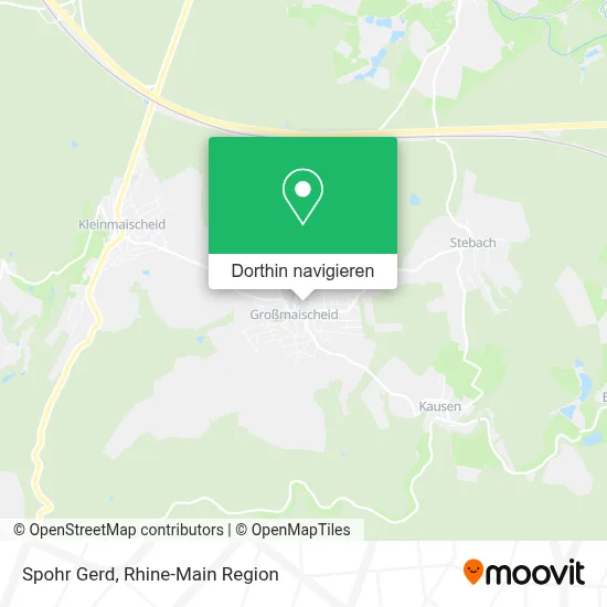 Spohr Gerd Karte