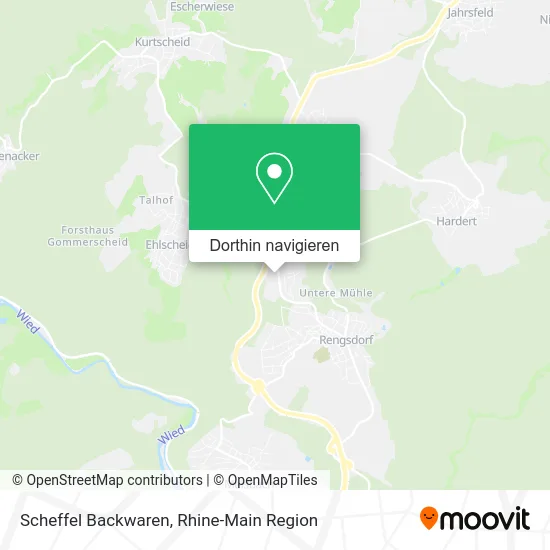 Scheffel Backwaren Karte