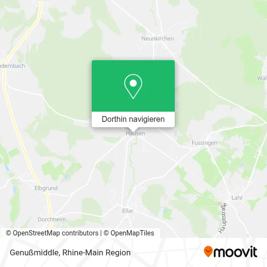 Genußmiddle Karte