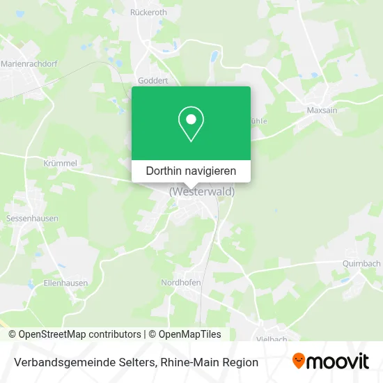 Verbandsgemeinde Selters Karte