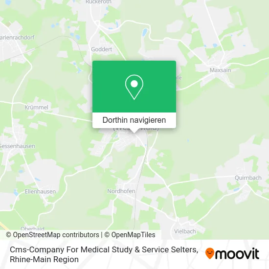 Cms-Company For Medical Study & Service Selters Karte