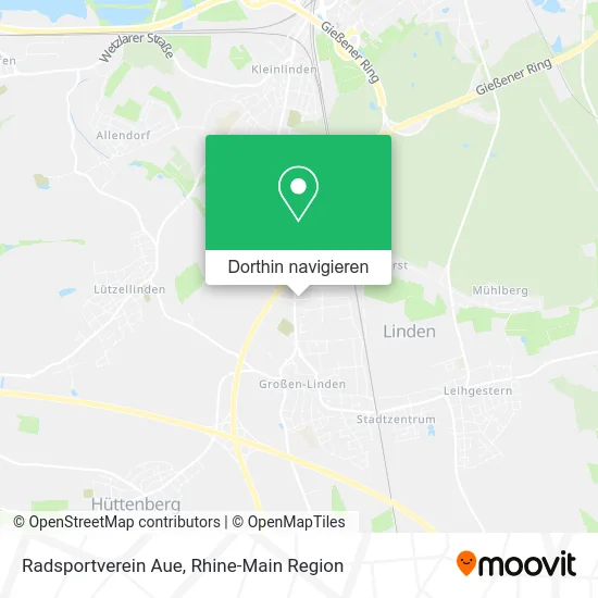 Radsportverein Aue Karte