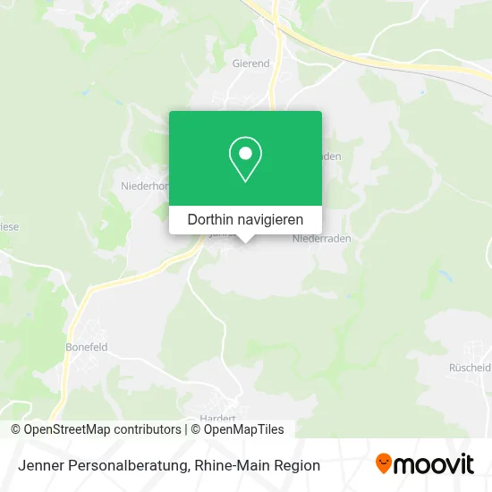 Jenner Personalberatung Karte