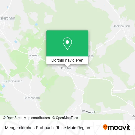 Mengerskirchen-Probbach Karte