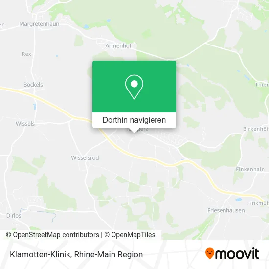 Klamotten-Klinik Karte