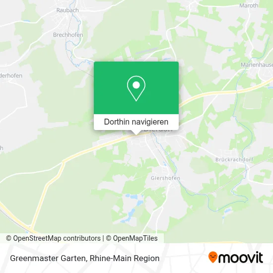 Greenmaster Garten Karte