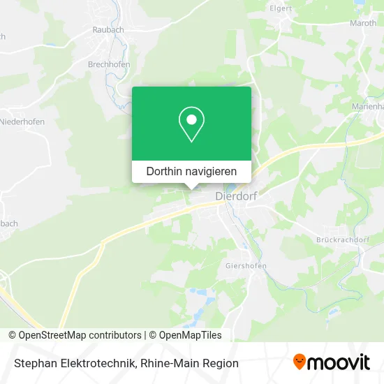 Stephan Elektrotechnik Karte