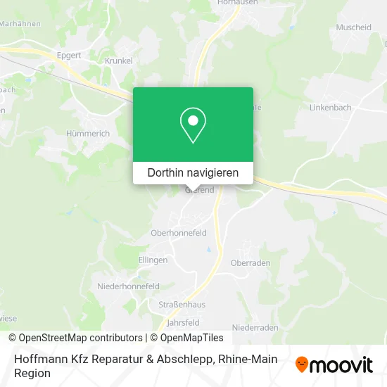 Hoffmann Kfz Reparatur & Abschlepp Karte