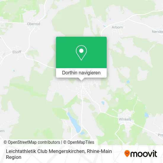 Leichtathletik Club Mengerskirchen Karte