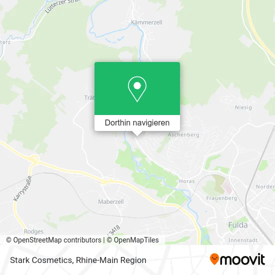 Stark Cosmetics Karte