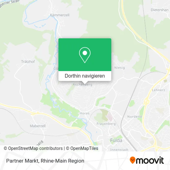 Partner Markt Karte