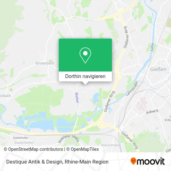 Destique Antik & Design Karte