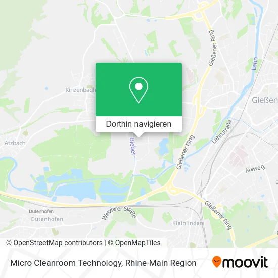 Micro Cleanroom Technology Karte