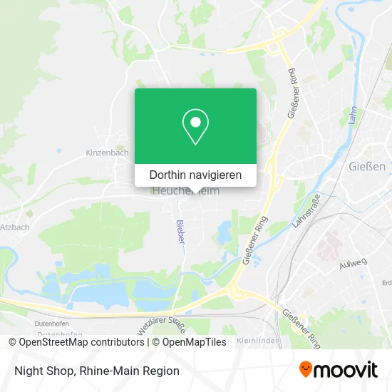 Night Shop Karte