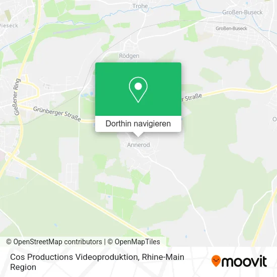 Cos Productions Videoproduktion Karte