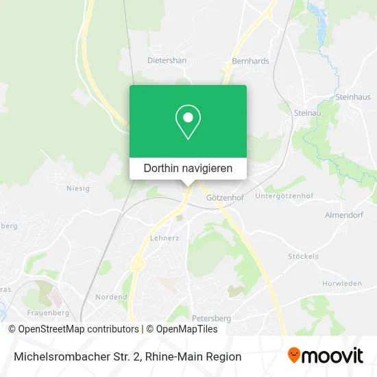 Michelsrombacher Str. 2 Karte
