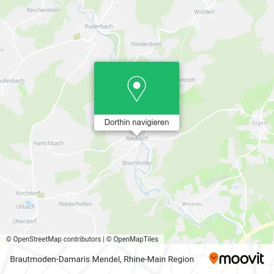 Brautmoden-Damaris Mendel Karte