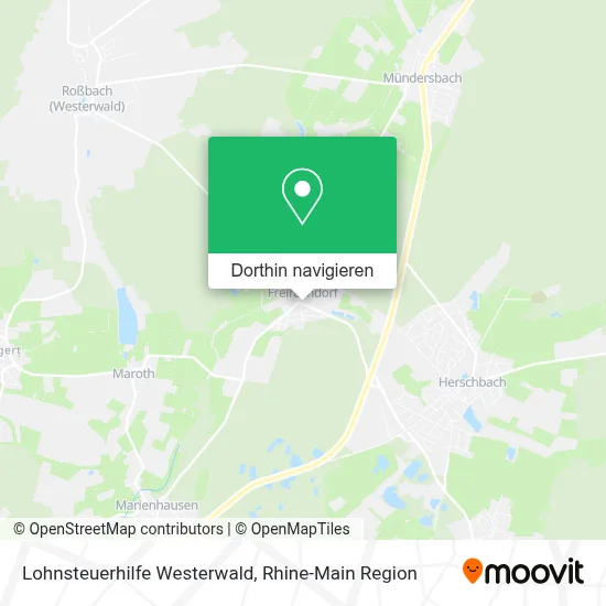 Lohnsteuerhilfe Westerwald Karte