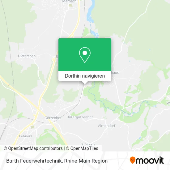 Barth Feuerwehrtechnik Karte