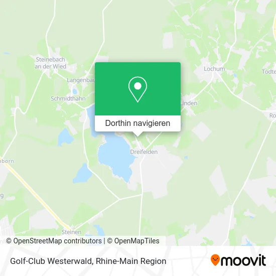 Golf-Club Westerwald Karte