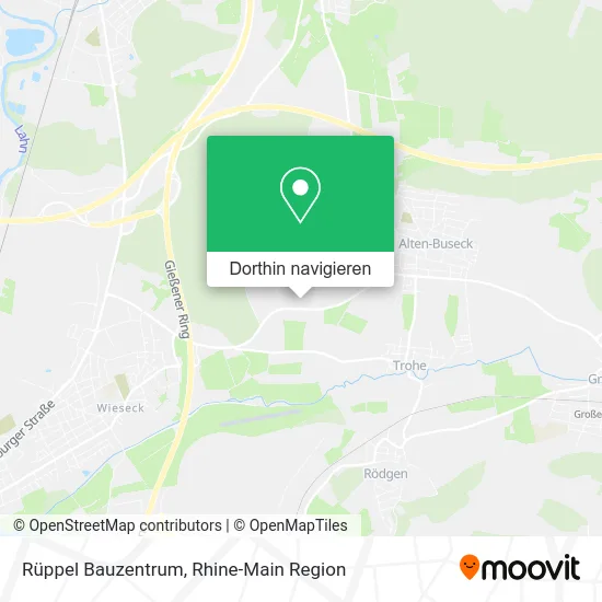 Rüppel Bauzentrum Karte