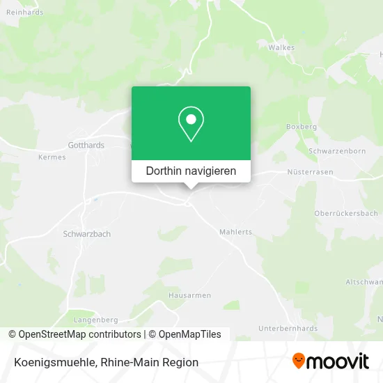 Koenigsmuehle Karte