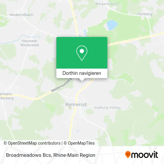 Broadmeadows Bcs Karte