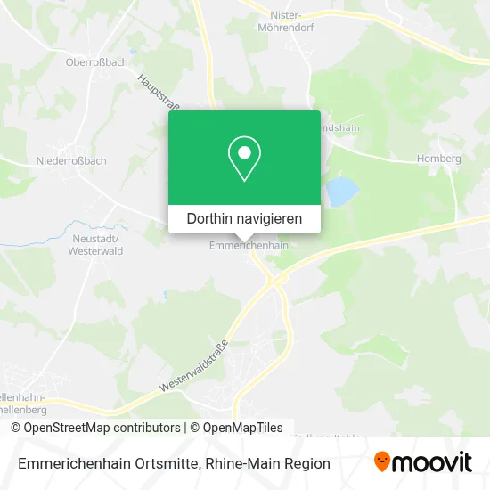 Emmerichenhain Ortsmitte Karte