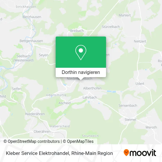 Kleber Service Elektrohandel Karte