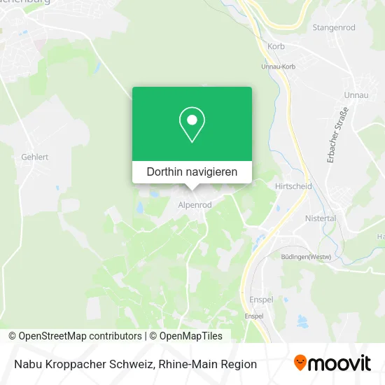 Nabu Kroppacher Schweiz Karte