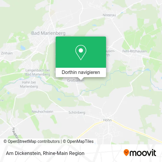 Am Dickenstein Karte