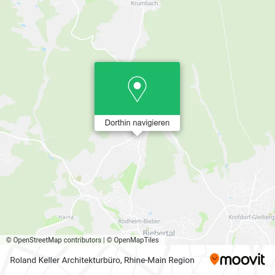 Roland Keller Architekturbüro Karte