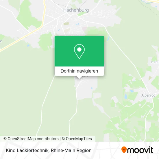 Kind Lackiertechnik Karte