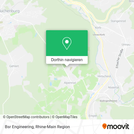 Bsr Engineering Karte