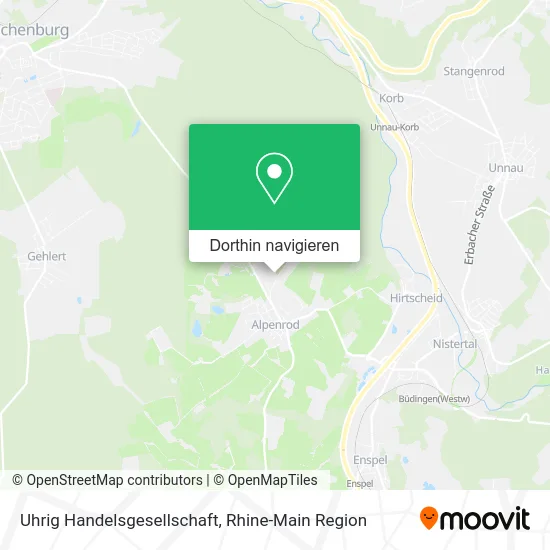 Uhrig Handelsgesellschaft Karte