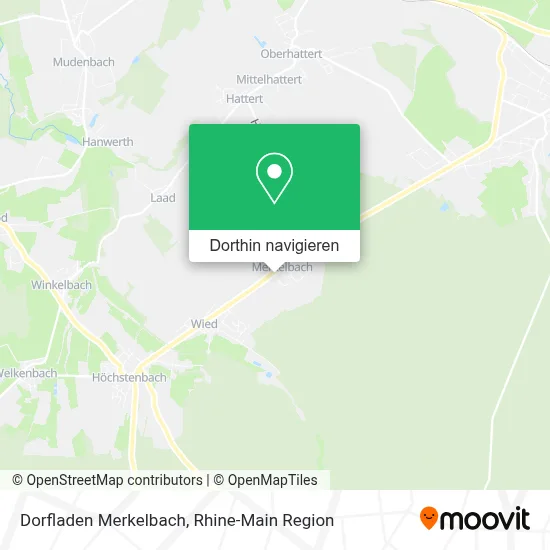 Dorfladen Merkelbach Karte